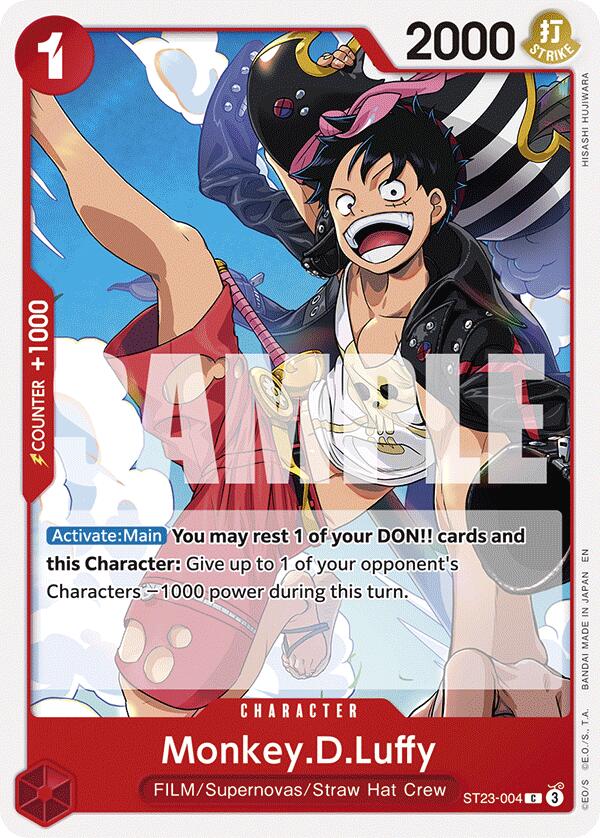 Monkey.D.Luffy [Starter Deck: Red Shanks] | Good Games Modbury