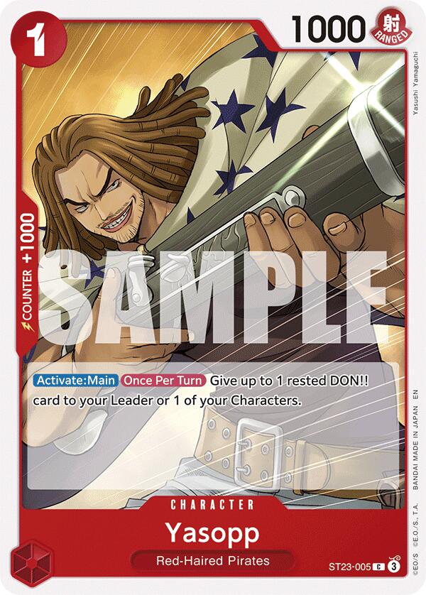Yasopp [Starter Deck: Red Shanks] | Good Games Modbury