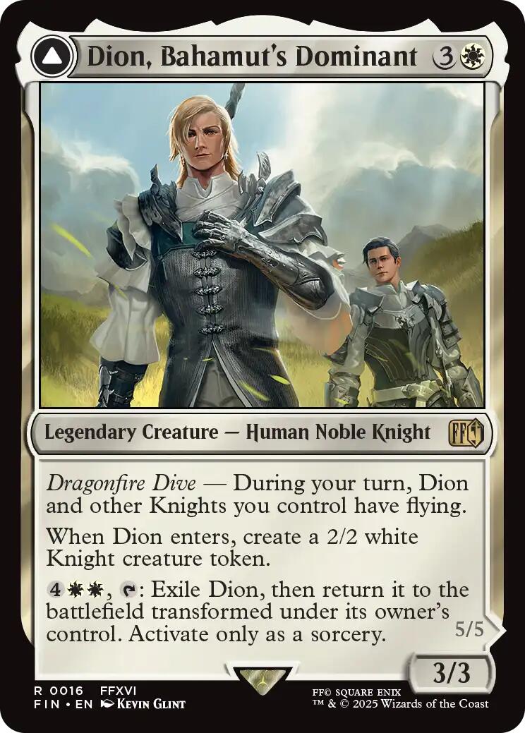 Dion, Bahamut's Dominant [FINAL FANTASY] | Good Games Modbury