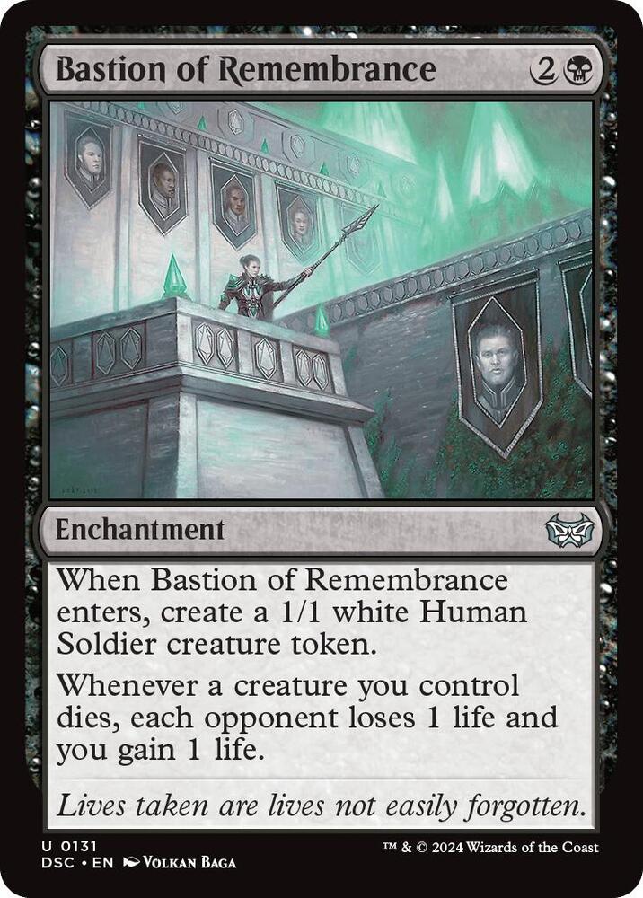 Bastion of Remembrance 131 (Commander: Duskmourn: House of Horror)  | Good Games Modbury