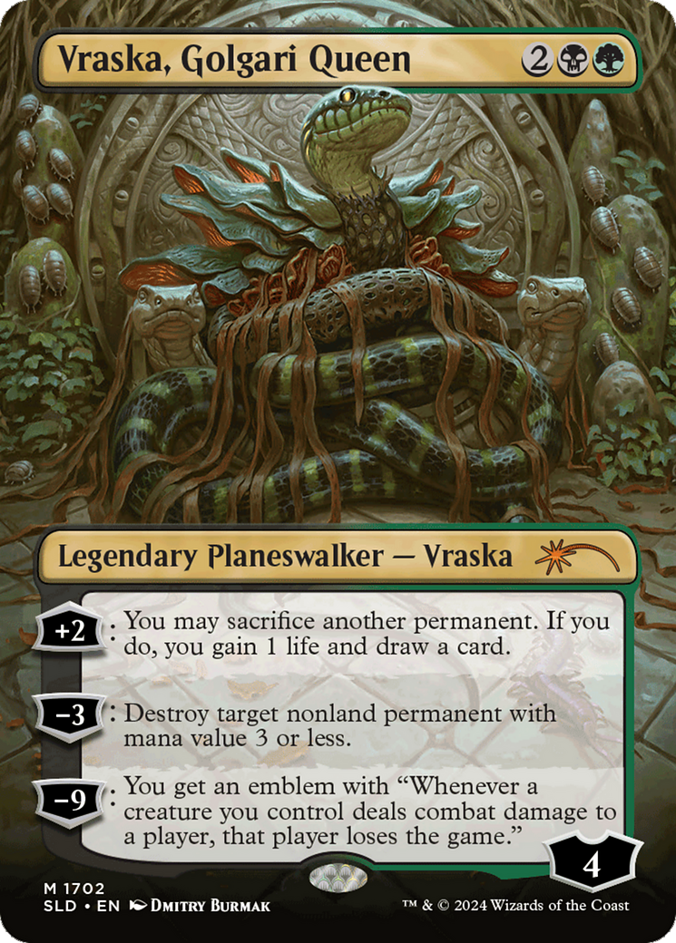 Vraska, Golgari Queen (1702) [Secret Lair Drop Series] | Good Games Modbury