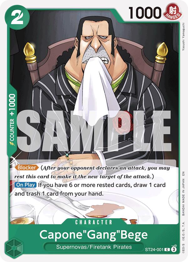 Capone"Gang"Bege [Starter Deck: GREEN Jewelry Bonney] | Good Games Modbury