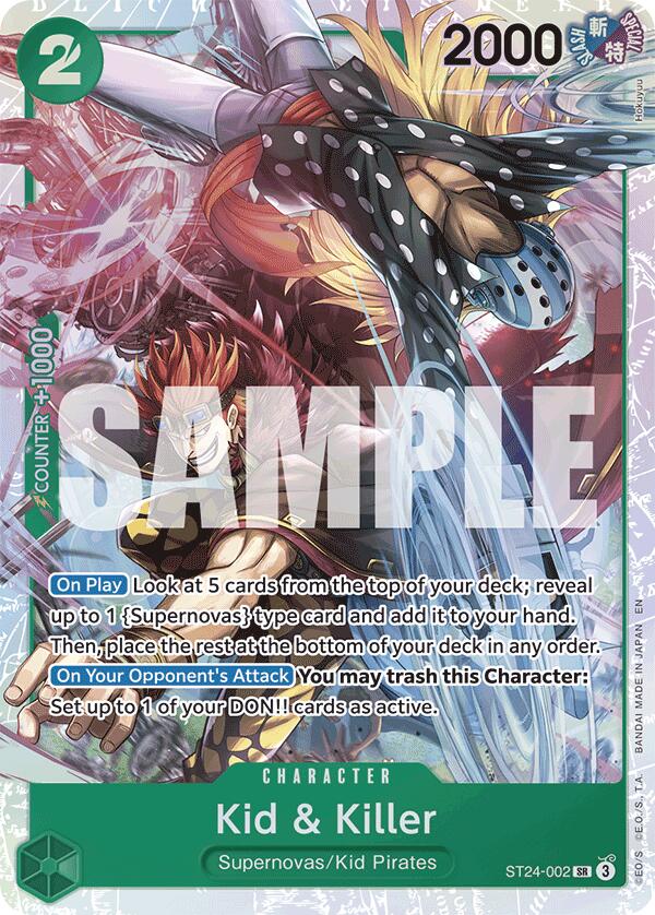 Kid & Killer [Starter Deck: GREEN Jewelry Bonney] | Good Games Modbury