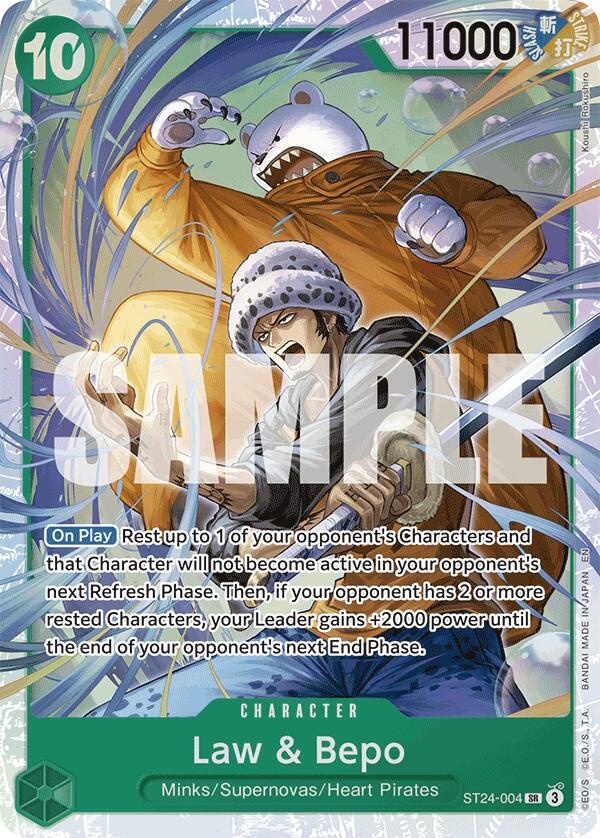 Law & Bepo [Starter Deck: GREEN Jewelry Bonney] | Good Games Modbury