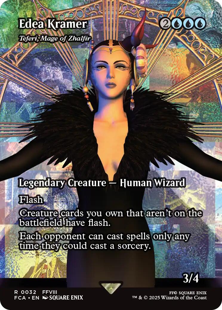Edea Kramer - Teferi, Mage of Zhalfir (Showcase) [FINAL FANTASY : Through the Ages] | Good Games Modbury