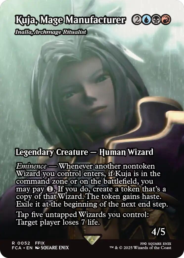 Kuja, Mage Manufacturer - Inalla, Archmage Ritualist (Showcase) [FINAL FANTASY : Through the Ages] | Good Games Modbury