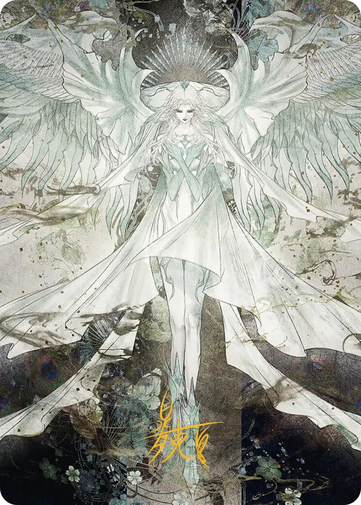 Hydaelyn, the Mothercrystal Art Card (Gold-Stamped Signature) [FINAL FANTASY Art Series] | Good Games Modbury