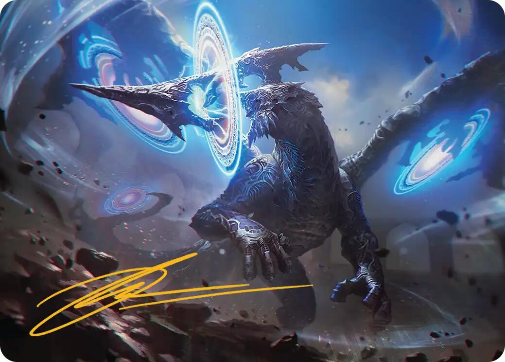 Yiazmat, Ultimate Mark Art Card (Gold-Stamped Signature) [FINAL FANTASY Art Series] | Good Games Modbury