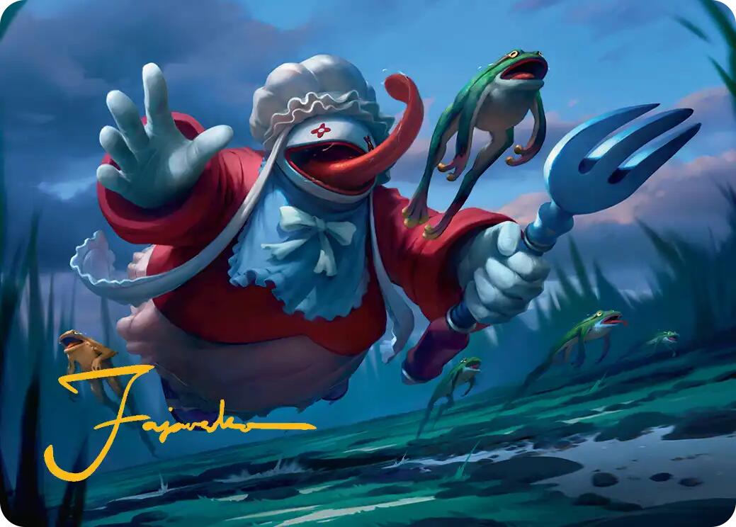 Quina, Qu Gourmet Art Card (Gold-Stamped Signature) [FINAL FANTASY Art Series] | Good Games Modbury