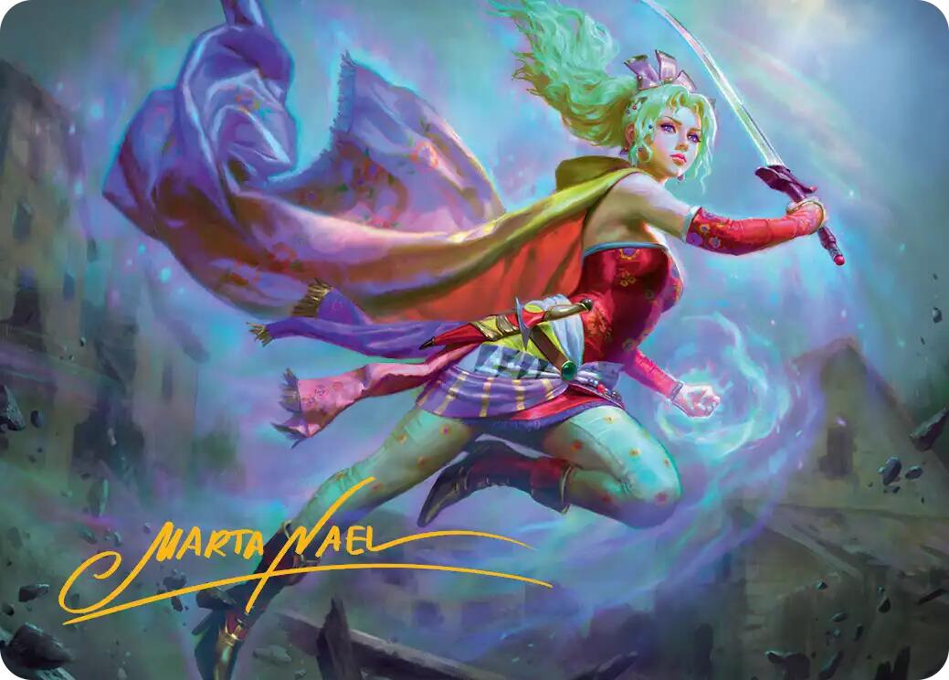 Terra, Herald of Hope Art Card (Gold-Stamped Signature) [FINAL FANTASY Art Series] | Good Games Modbury