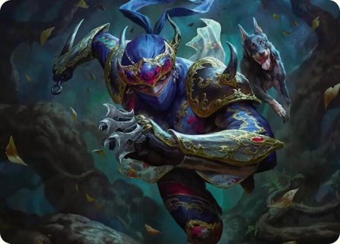 Shadow, Mysterious Assassin Art Card [FINAL FANTASY Art Series] | Good Games Modbury