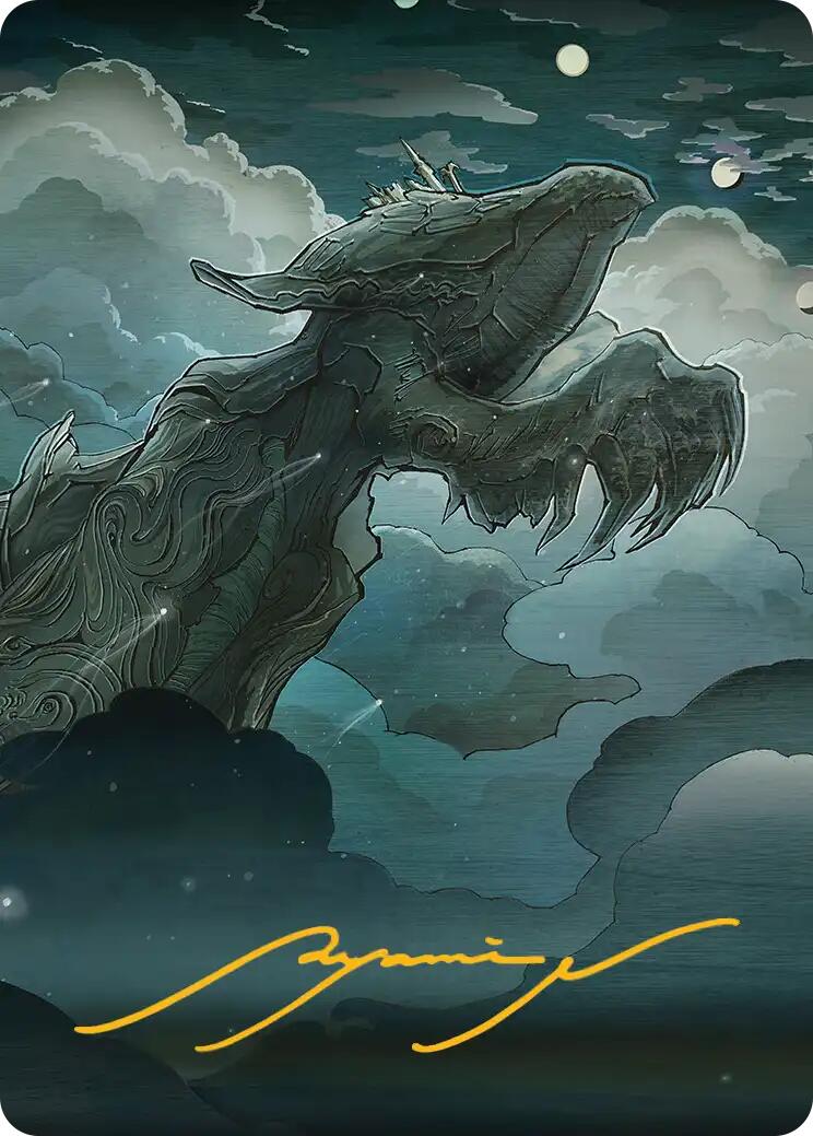 Sin, Spira's Punishment Art Card (Gold-Stamped Signature) [FINAL FANTASY Art Series] | Good Games Modbury