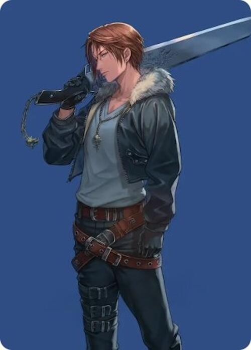 Squall, SeeD Mercenary Art Card [FINAL FANTASY Art Series] | Good Games Modbury