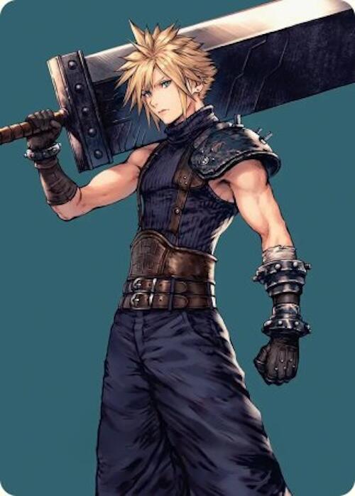 Cloud, Ex-SOLDIER Art Card [FINAL FANTASY Art Series] | Good Games Modbury
