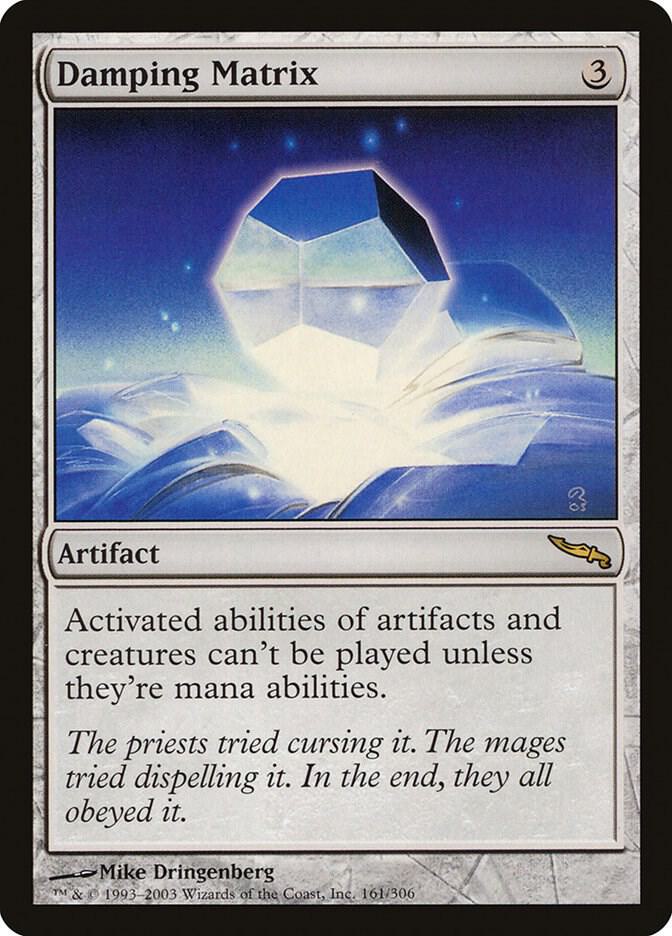 Damping Matrix 161/306 (Mirrodin)  | Good Games Modbury