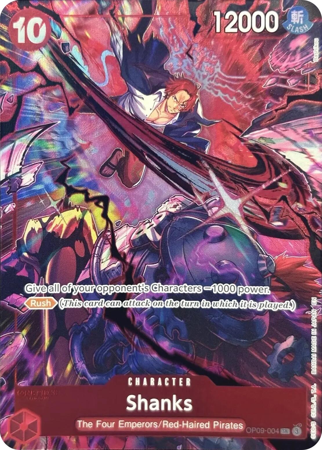 Shanks (English Version 2nd Anniversary Set) [One Piece Promotion Cards] | Good Games Modbury