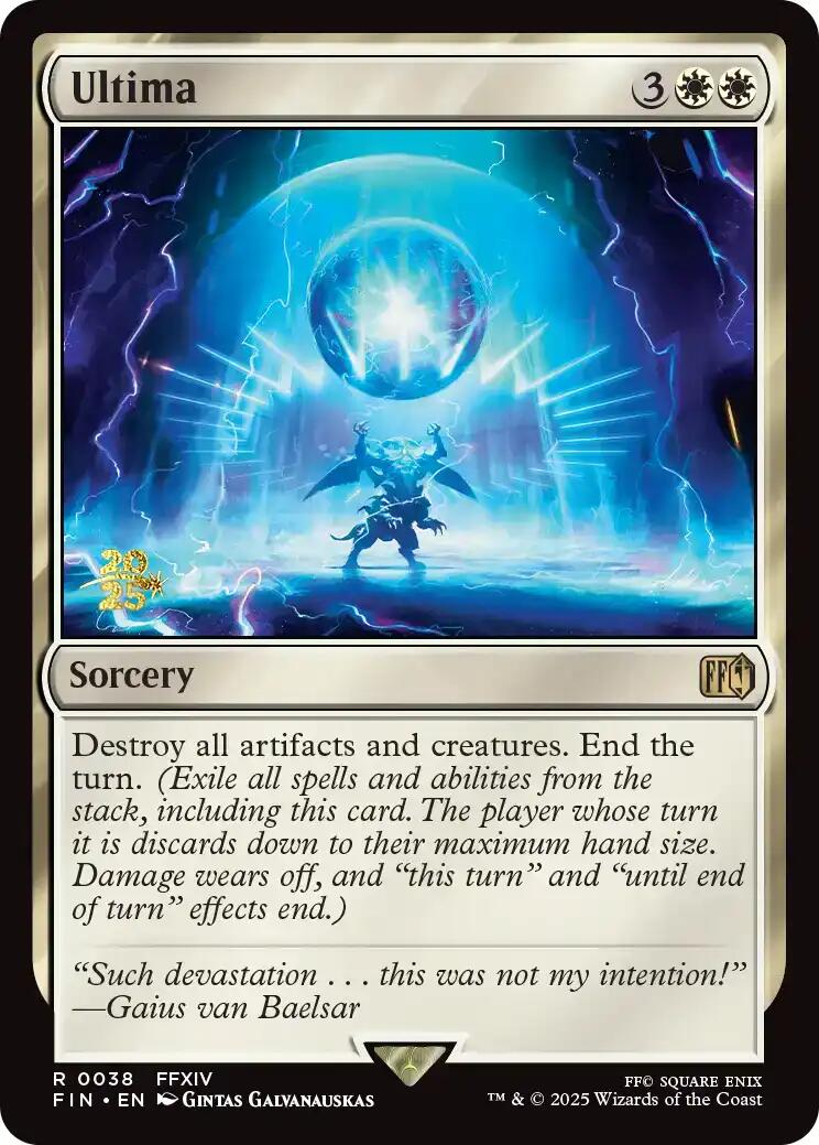 Ultima [FINAL FANTASY Prerelease Promo] | Good Games Modbury