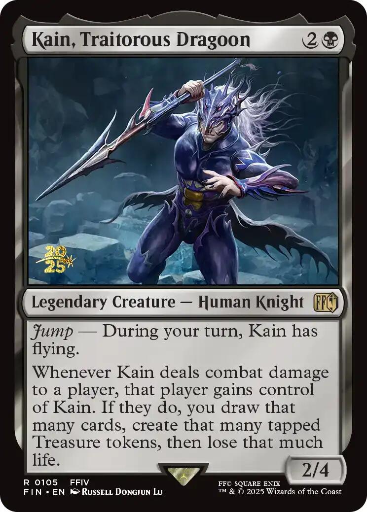 Kain, Traitorous Dragoon [FINAL FANTASY Prerelease Promo] | Good Games Modbury