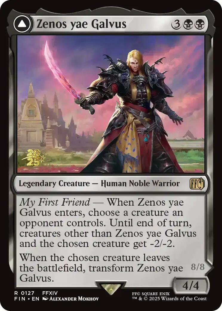 Zenos yae Galvus // Shinryu, Transcendent Rival [FINAL FANTASY Prerelease Promo] | Good Games Modbury