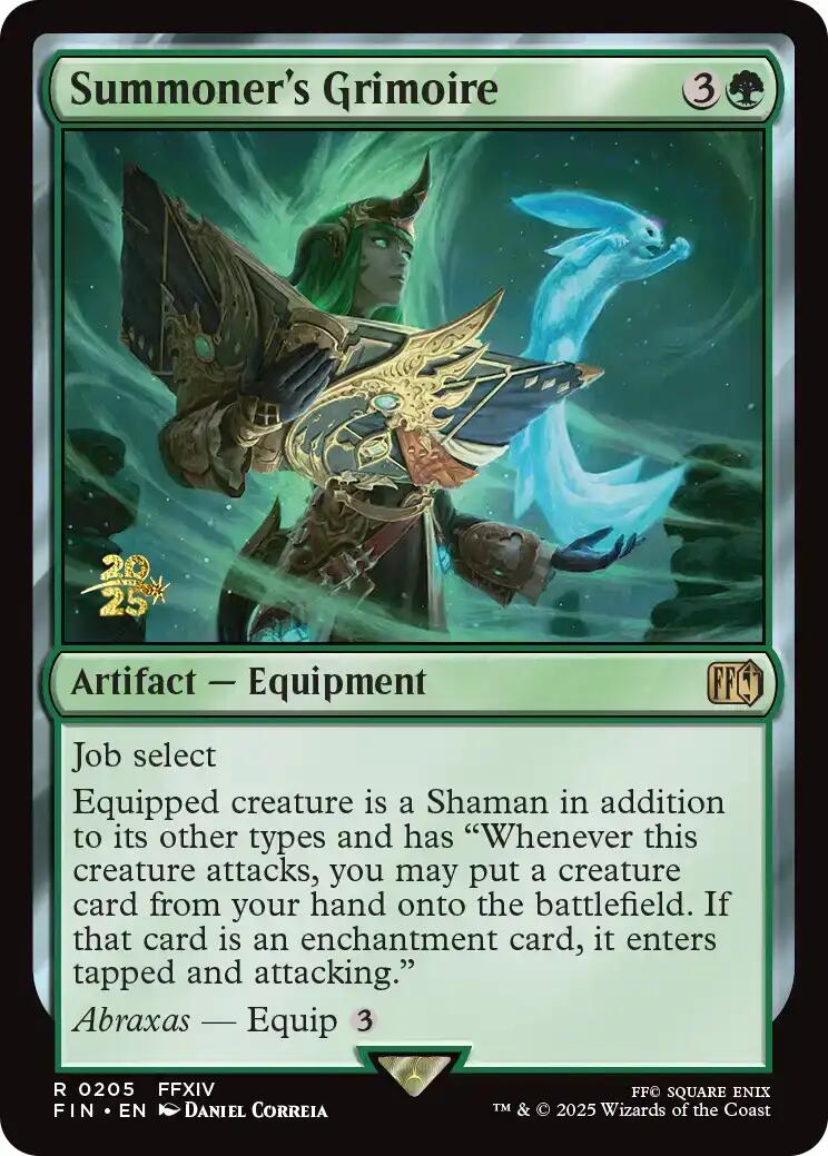 Summoner's Grimoire [FINAL FANTASY Prerelease Promo] | Good Games Modbury