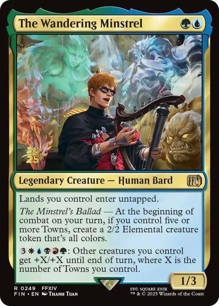 The Wandering Minstrel [FINAL FANTASY Prerelease Promo] | Good Games Modbury