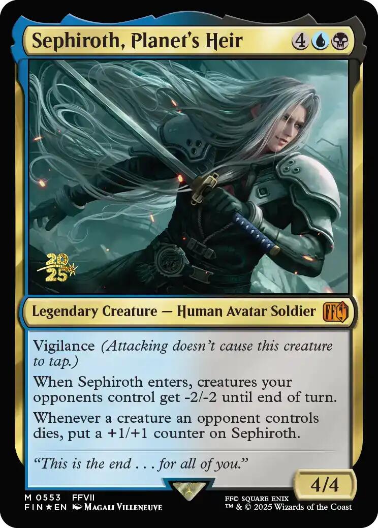 Sephiroth, Planet's Heir [FINAL FANTASY Prerelease Promo] | Good Games Modbury