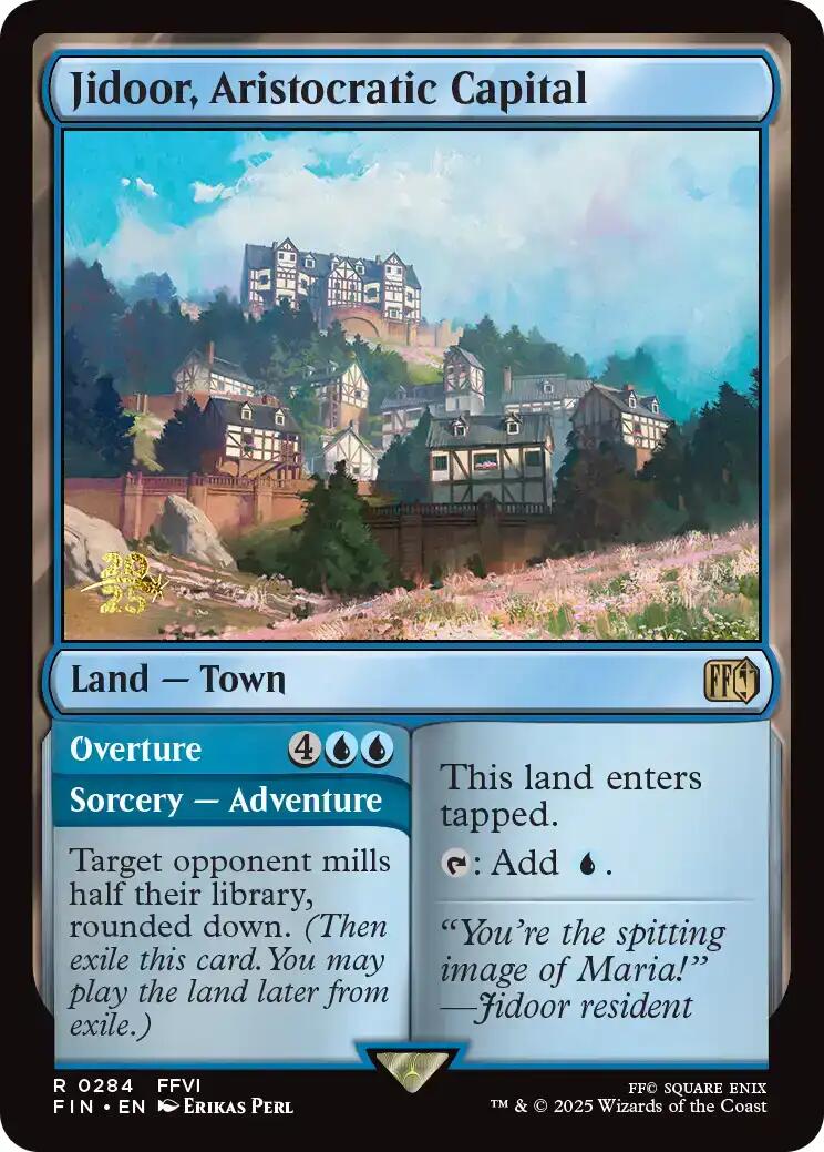 Jidoor, Aristocratic Capital [FINAL FANTASY Prerelease Promo] | Good Games Modbury