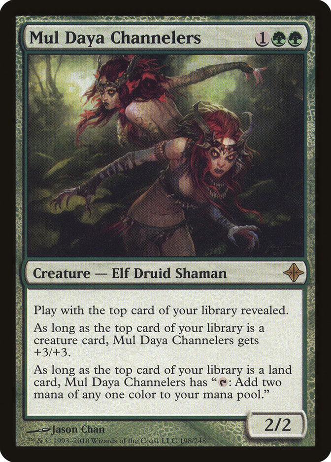 Mul Daya Channelers 198/248 (Rise of the Eldrazi)  - Foil | Good Games Modbury
