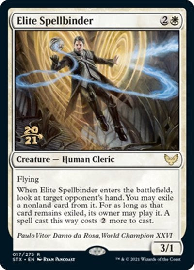 Elite Spellbinder [Strixhaven: School of Mages Prerelease Promos] | Good Games Modbury