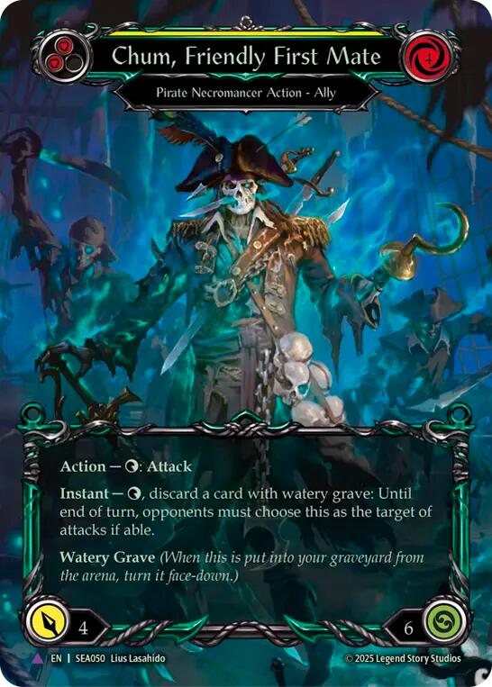 Chum, Friendly First Mate (Marvel Cold Foil) [SEA050] (High Seas)  Cold Foil | Good Games Modbury