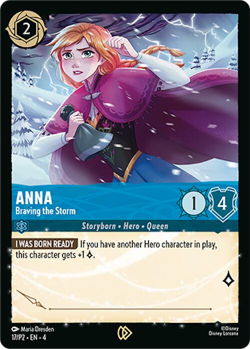 Anna - Braving the Storm (17/P2) [Promo Cards] | Good Games Modbury