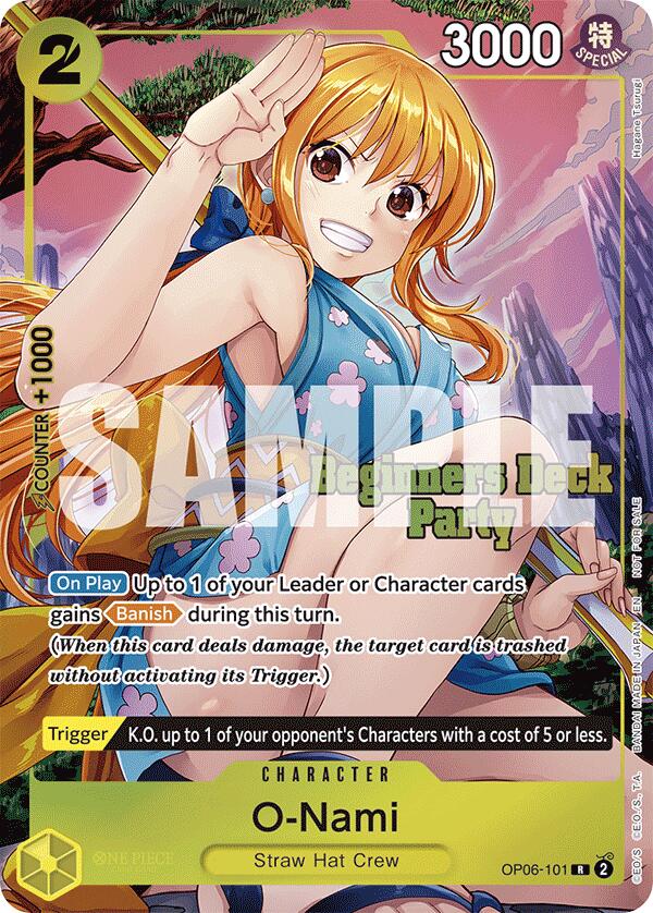 O-Nami (ST-23 - ST-28 Beginners Deck Party) [Winner] [One Piece Promotion Cards] | Good Games Modbury