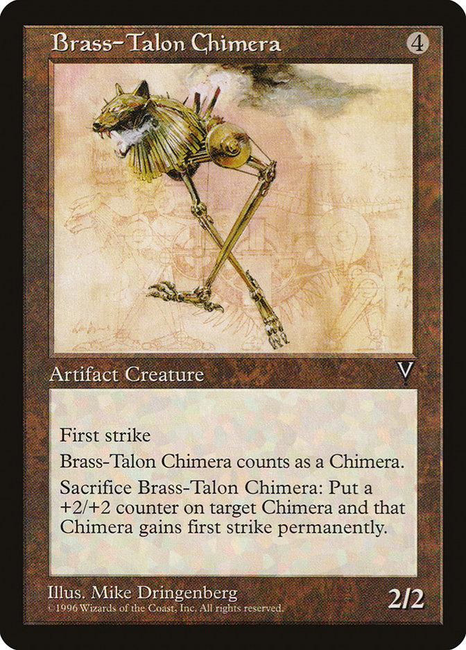 Brass-Talon Chimera [Visions] | Good Games Modbury