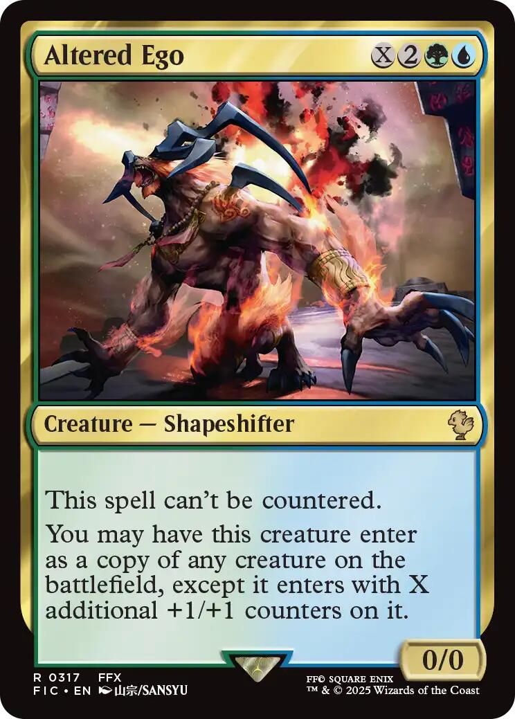 Altered Ego (Surge Foil) [FINAL FANTASY Commander] | Good Games Modbury