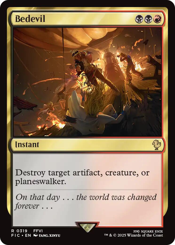 Bedevil (Surge Foil) [FINAL FANTASY Commander] | Good Games Modbury