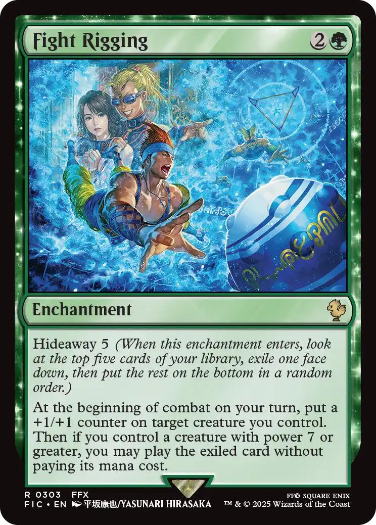 Fight Rigging (Surge Foil) [FINAL FANTASY Commander] | Good Games Modbury