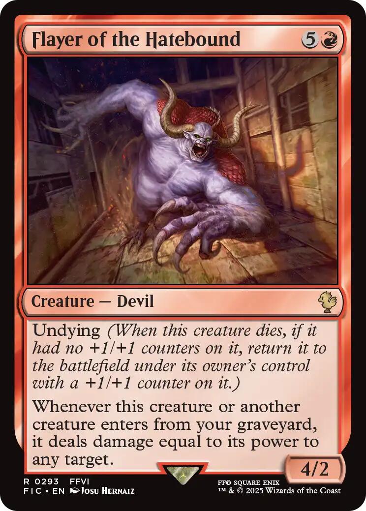 Flayer of the Hatebound (Surge Foil) [FINAL FANTASY Commander] | Good Games Modbury