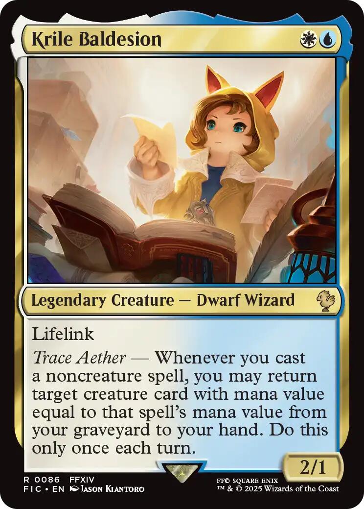 Krile Baldesion (Surge Foil) [FINAL FANTASY Commander] | Good Games Modbury