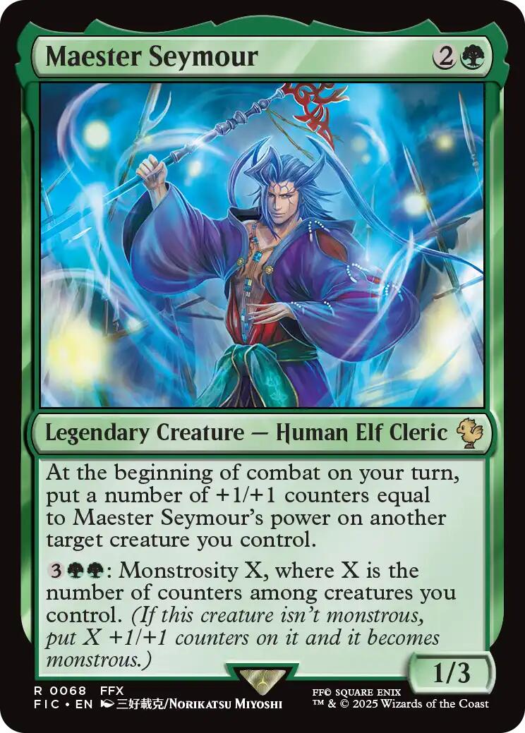 Maester Seymour (Surge Foil) [FINAL FANTASY Commander] | Good Games Modbury