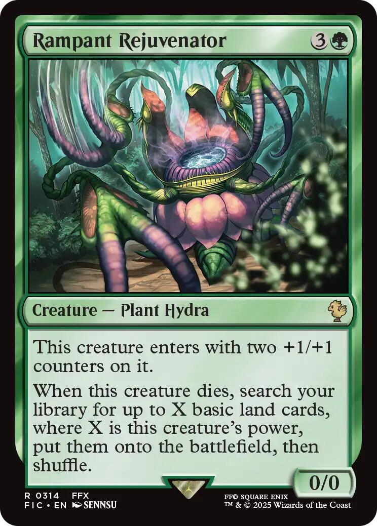 Rampant Rejuvenator (Surge Foil) [FINAL FANTASY Commander] | Good Games Modbury