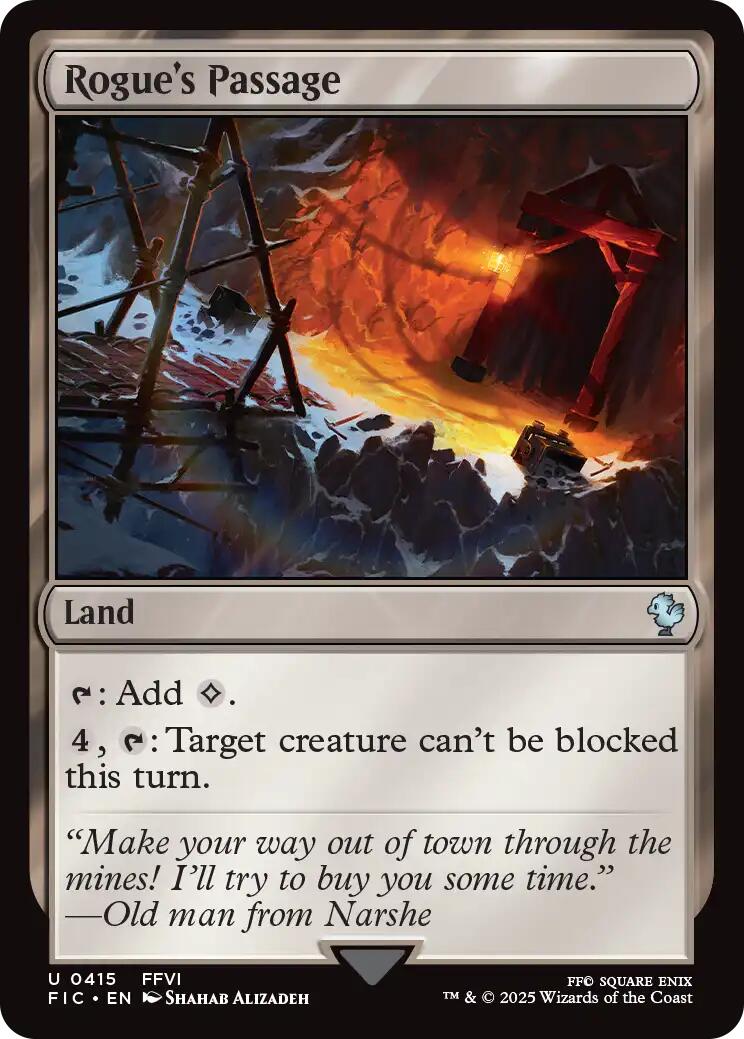 Rogue's Passage (Surge Foil) [FINAL FANTASY Commander] | Good Games Modbury