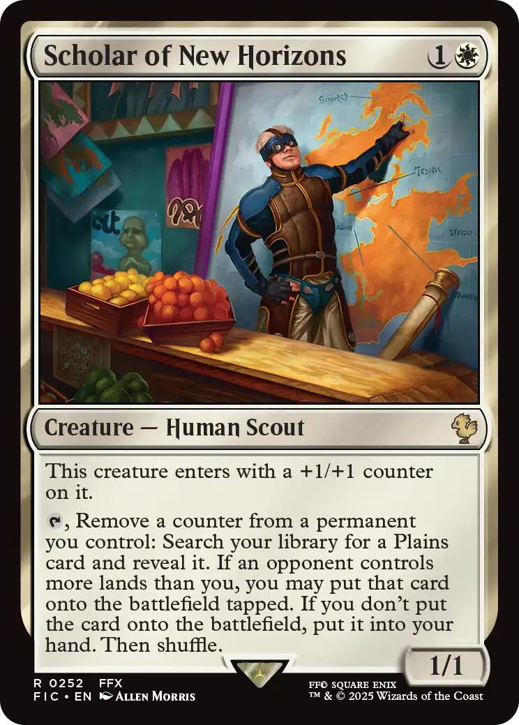 Scholar of New Horizons (Surge Foil) [FINAL FANTASY Commander] | Good Games Modbury