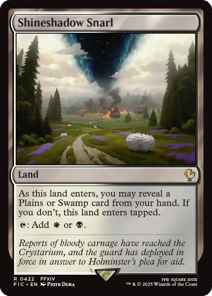 Shineshadow Snarl (Surge Foil) [FINAL FANTASY Commander] | Good Games Modbury