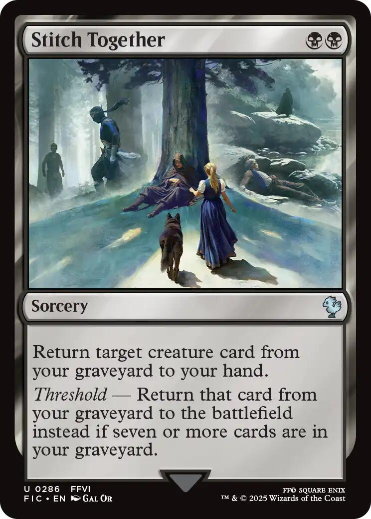 Stitch Together (Surge Foil) [FINAL FANTASY Commander] | Good Games Modbury