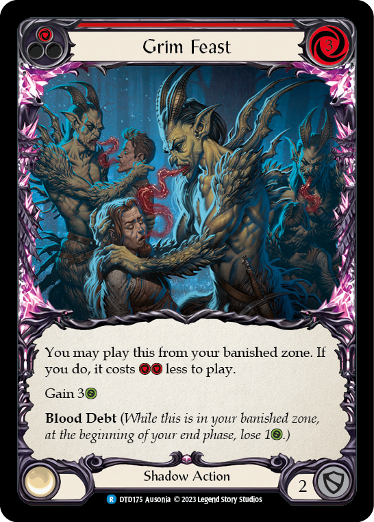 Grim Feast (Red) [DTD175] (Dusk Till Dawn) | Good Games Modbury