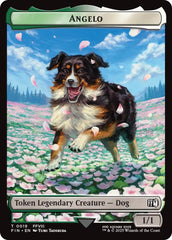 Angelo // Darkstar Double-Sided Token [FINAL FANTASY Tokens] | Good Games Modbury