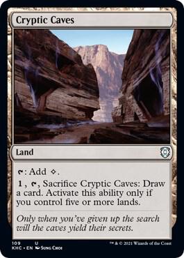 Cryptic Caves 109/1 (Commander: Kaldheim)  | Good Games Modbury