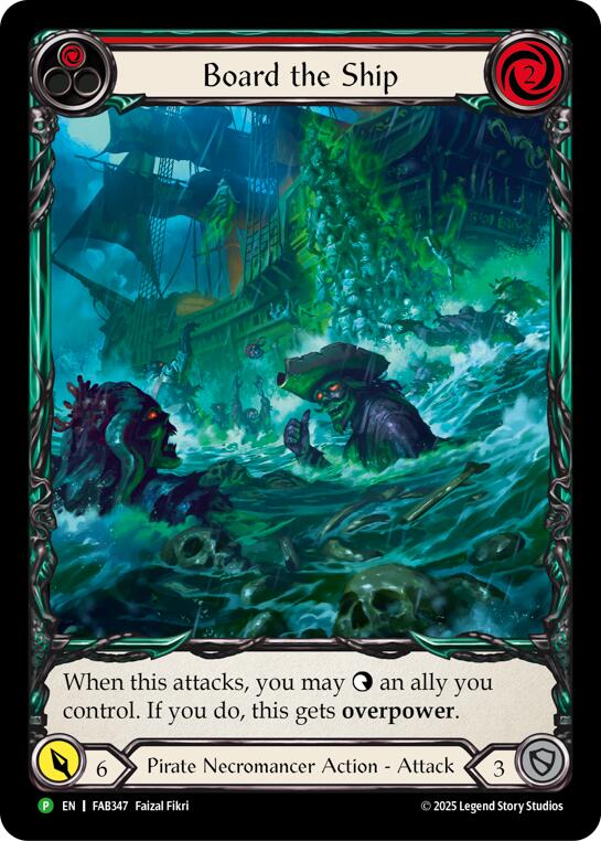 Board the Ship [FAB347] (Promo)  Rainbow Foil | Good Games Modbury