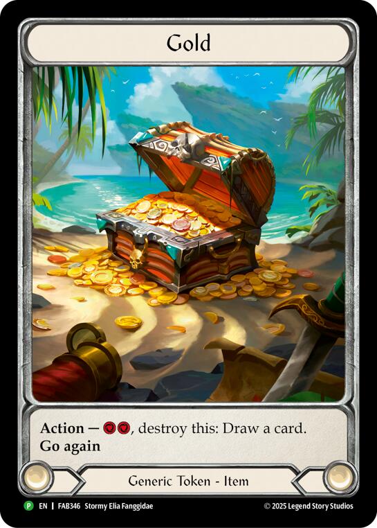 Gold [FAB346] (Promo)  Cold Foil | Good Games Modbury