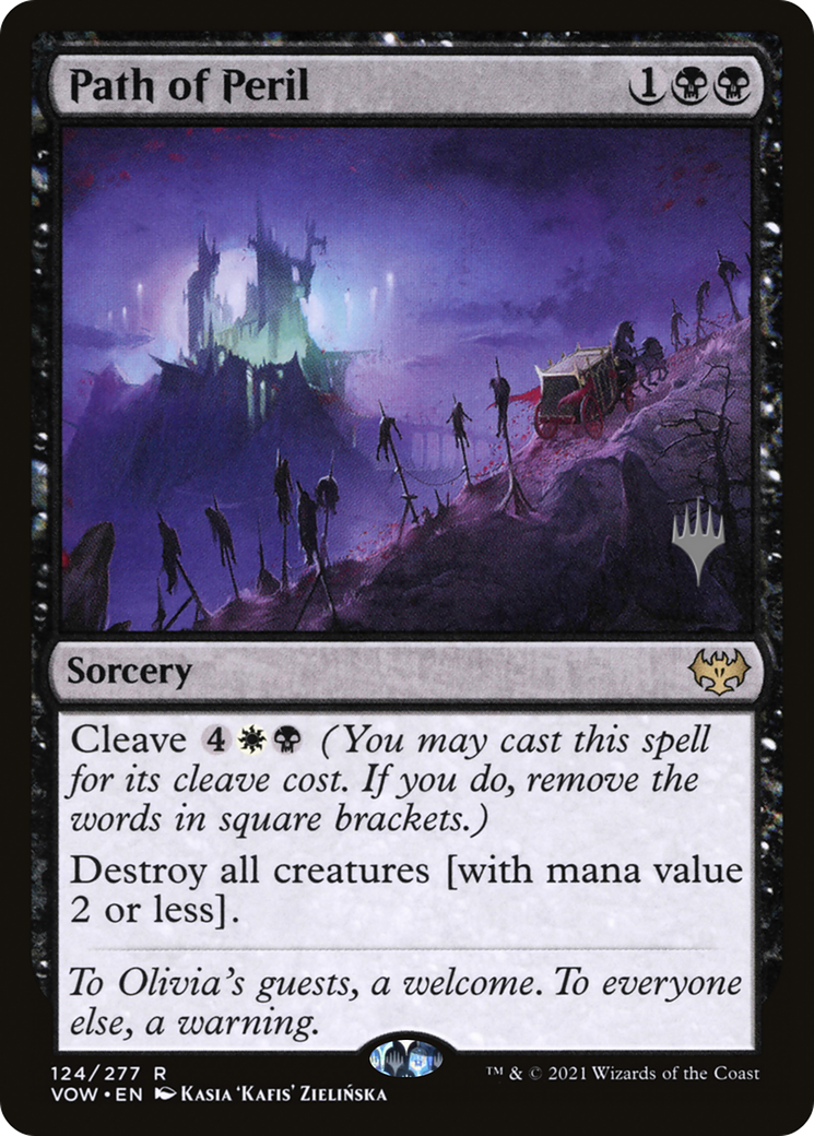 Path of Peril (Promo Pack) [Innistrad: Crimson Vow Promos] | Good Games Modbury